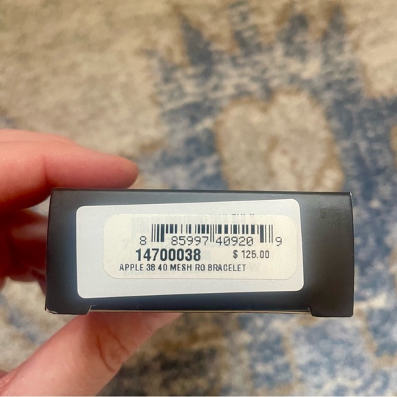 Coach Rose Gold Apple Watch Band - Picture 11 of 11